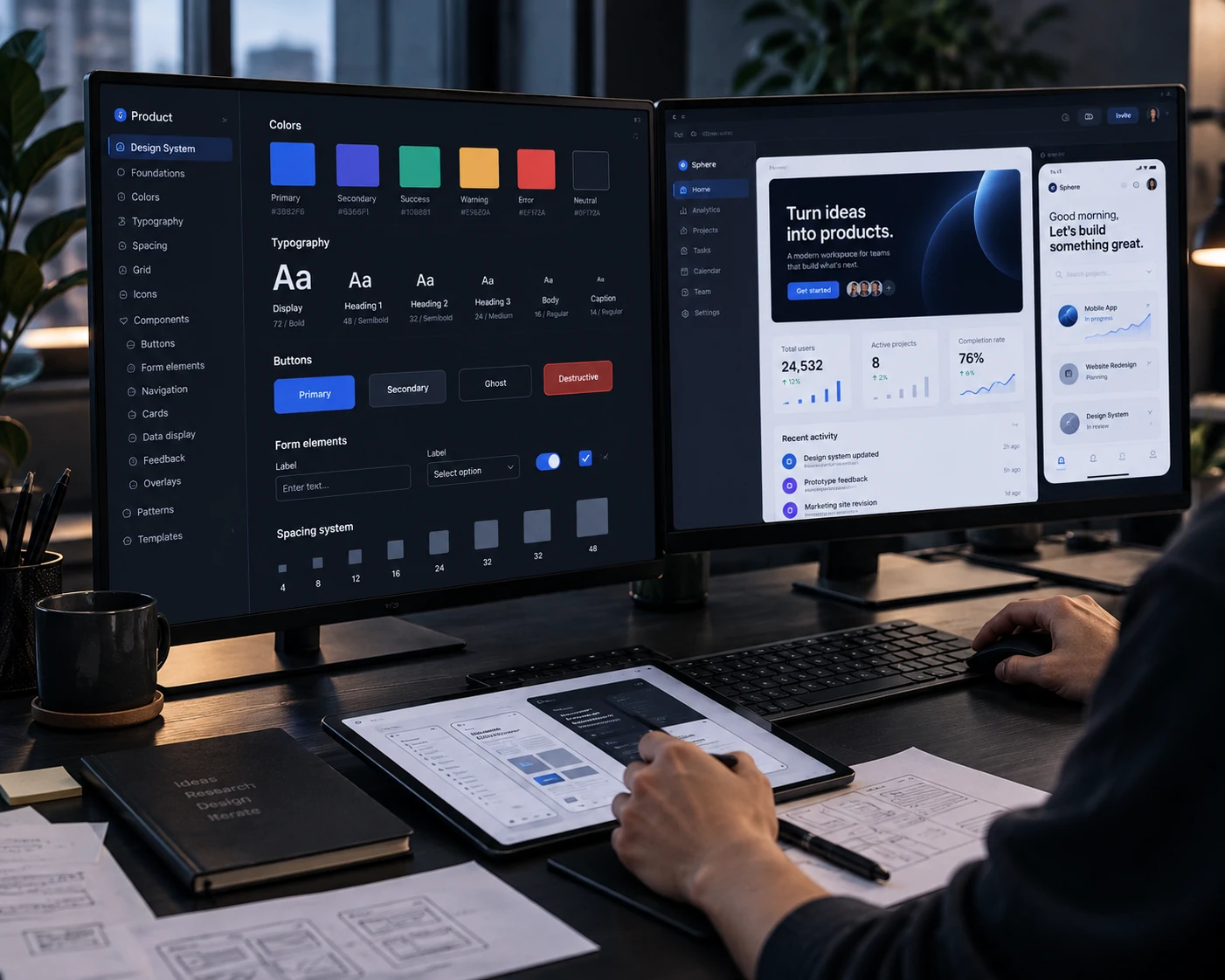 Design-system work in progress